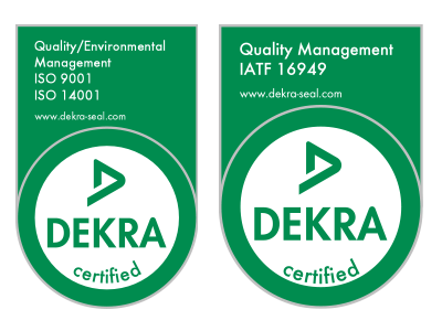 DEKRA certified
